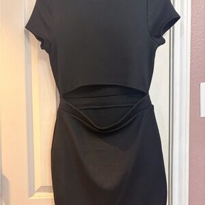 H&M Black Mini Dress